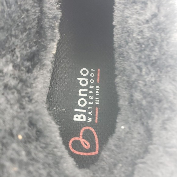 BLONDO Women Suri Waterproof Slip-on Sneaker In Black Suede 7.5 M - Picture 8 of 15